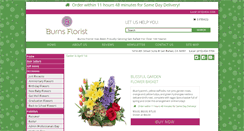 Desktop Screenshot of burnsandkaplanflowers.com